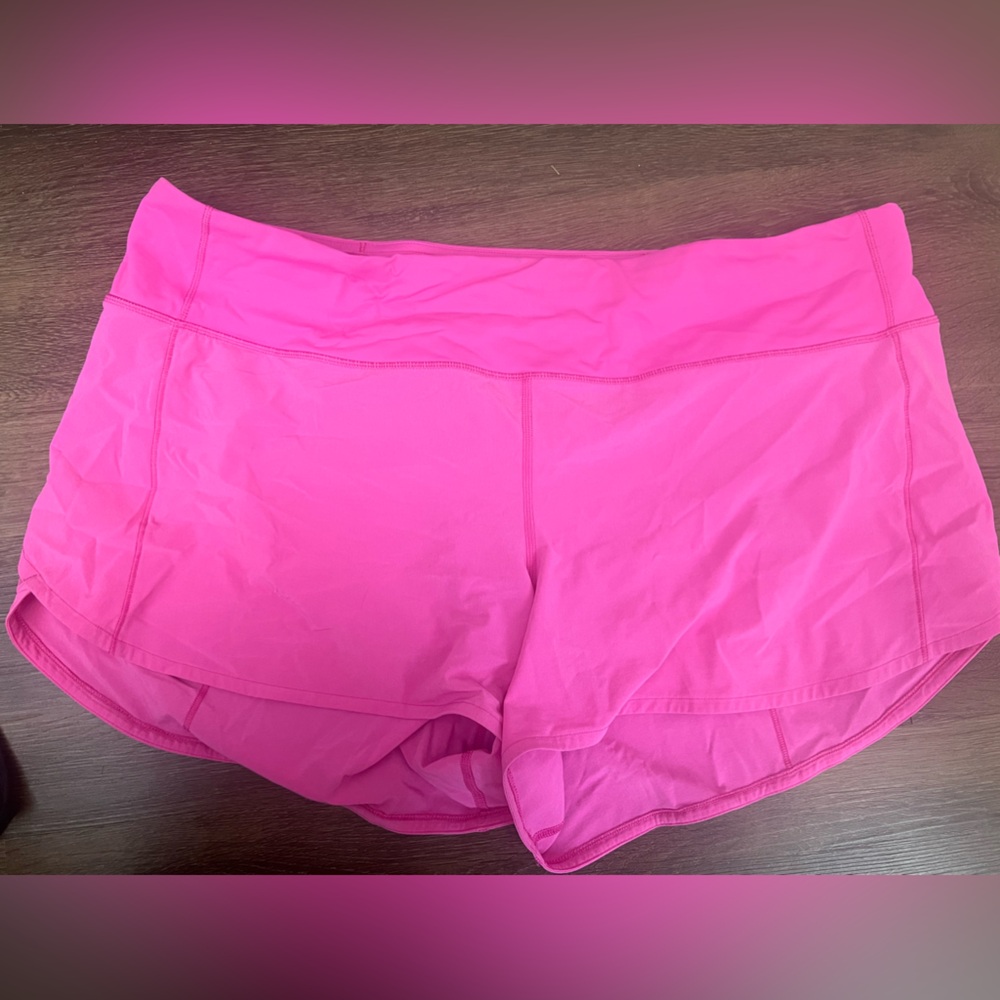 Lululemon🍋 Speed Up Mid Rise SONIC PINK